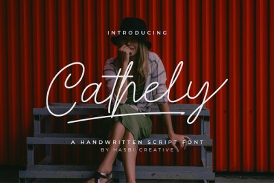 Cathely - Script Handwritten Font
