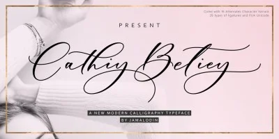 Cathiy Betiey Font