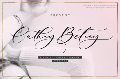 Cathiy Betiey Font