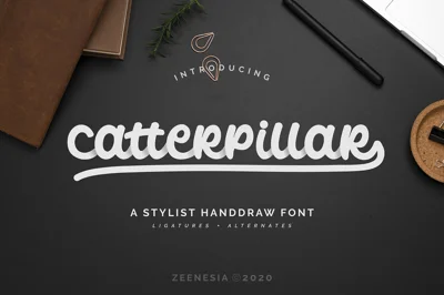 Catterpillar - A Stylist Font