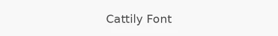 Cattily Font