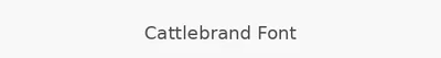 Cattlebrand Font