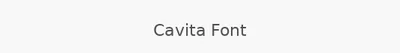 Cavita Font
