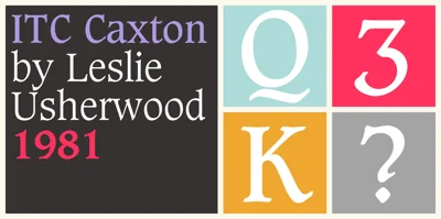 Caxton Font