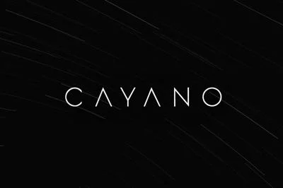 Cayano Typeface