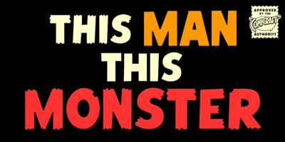 CC This Man This Monster Variable Font