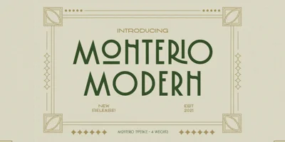 CCS Monterio Font