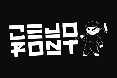 "CEJO" Graffiti Display Font