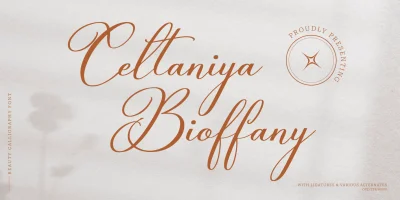 Celtaniya Bioffany Font