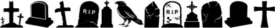 Cemetery Icons Font