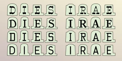CemeteryWalk Font