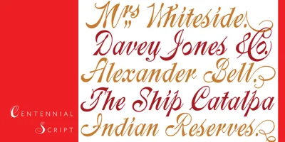 Centennial Script