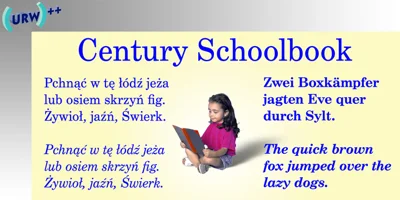 Century Schoolbook Font