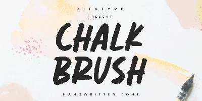Chalk Brush Font