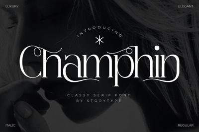 Champhin Classy Serif Font Free Download