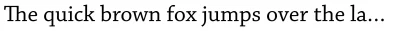 Chaparral Font
