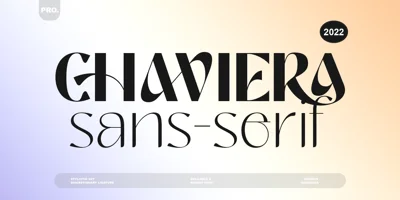 Chaviera Pro Font