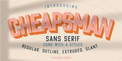 Cheapsman Font