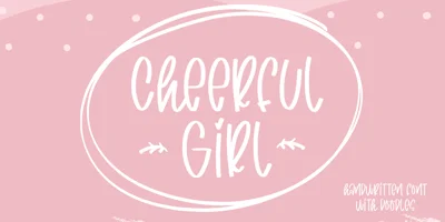 Cheerful Girl Font