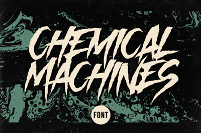 Chemical Machines - Horror Font Free Download