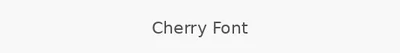 Cherry Font