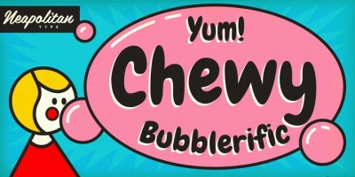 Chewy Pro Font