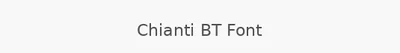 Chianti BT Font