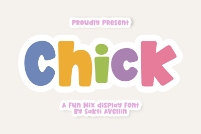 Chick - Fun Mix Display Font