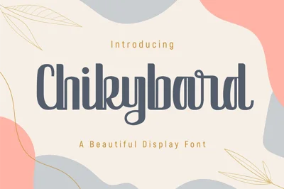 Chikybard - A Beauty Script Font