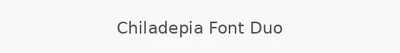 Chiladepia Font Duo
