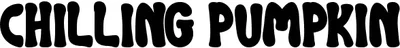 Chilling Pumpkin Font