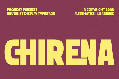 Chirena Sans Serif Font