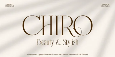 Chiro Font