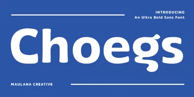 Choegs Font