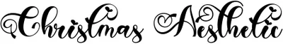 Christmas Aesthetic Font