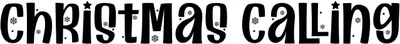 Christmas Calling Font