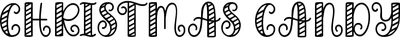 Christmas Candy 5 Font