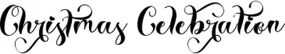 Christmas Celebration Font