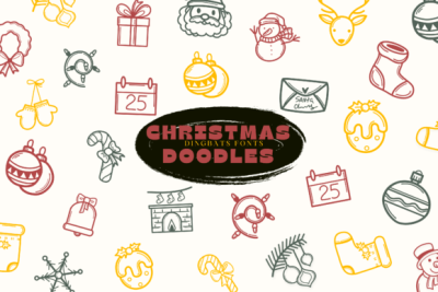 Christmas Doodles Font