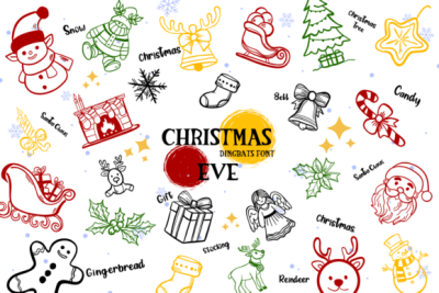 Christmas Eve Font