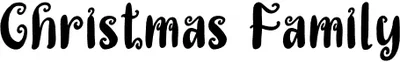 Christmas Family 2 Font