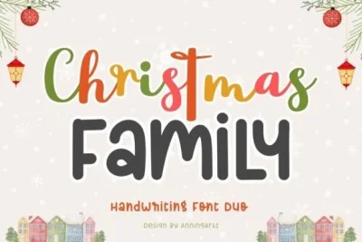 Christmas Family Font
