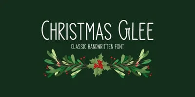 Christmas Glee Font