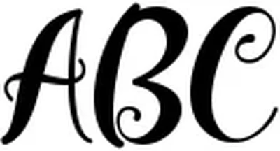 Christmas Holiday Monogram Font