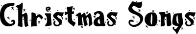 Christmas Songs Font