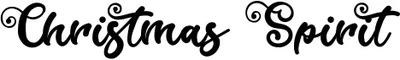 Christmas Spirit Font