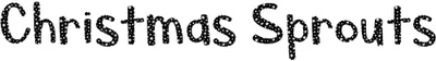 Christmas Sprouts Font