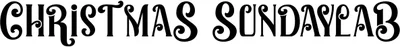 Christmas Sundaylab Font
