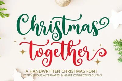 Christmas Together Font