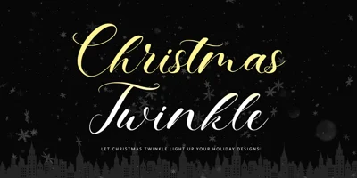 Christmas Twinkle Font